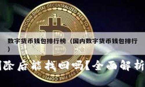 TPWallet删除后能找回吗？全面解析与解决方案