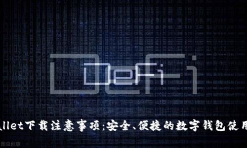 TPWallet下载注意事项：安全、便捷的数字钱包使用指南