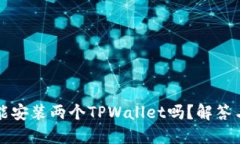 一台手机能安装两个TPWa